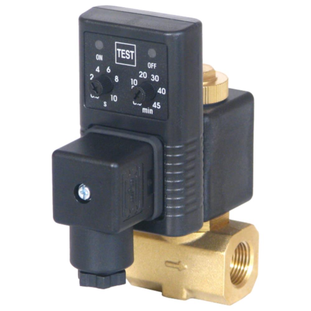 1/2" 230V Compressor Drain Valve C/W Timer Air Impact