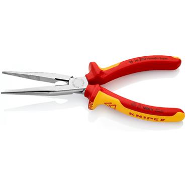 Knipex Snipe Nose Side Cutting Pliers (Stork Beak Pliers) 2616200