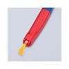 Knipex 8" Long Nose 40° Angled Pliers with Cutter - 2622200