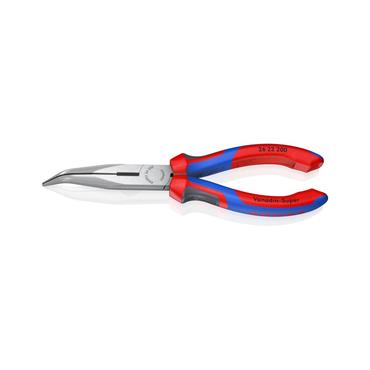 Knipex 8" Long Nose 40° Angled Pliers with Cutter - 2622200