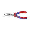Knipex 8" Long Nose 40° Angled Pliers with Cutter - 2622200