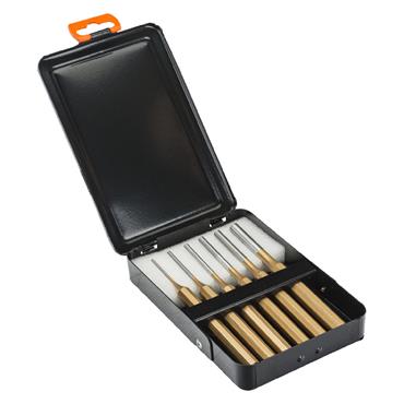 Bahco Cylindrical Drift Punch Set with Octagonal Shank - 6 Pcs/Box 3734S-6