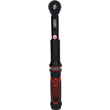1/4" ERGOTORQUE®precision torque wrench with rotary mushroom ratchet head, 1-5Nm - 516-1402