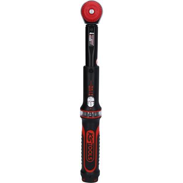 1/4" ERGOTORQUE®precision torque wrench with rotary mushroom ratchet head, 1-5Nm - 516-1402