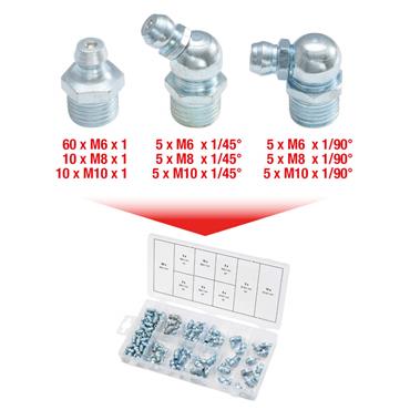 Grease nipple assortment Metric 970.0030