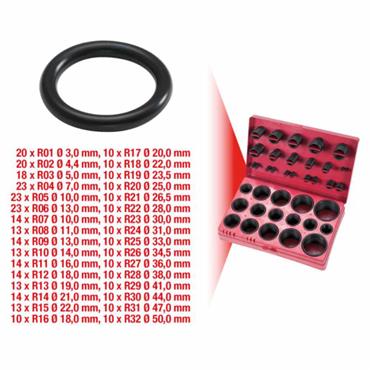 O-rings assortment Ø 3-50mm/R01-R32 970.0130