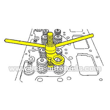 VOLVO VALVE SPRING COMPRESSOR FM 12 A1402