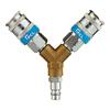 PCL XF-Euro Twin Coupling - AC6703