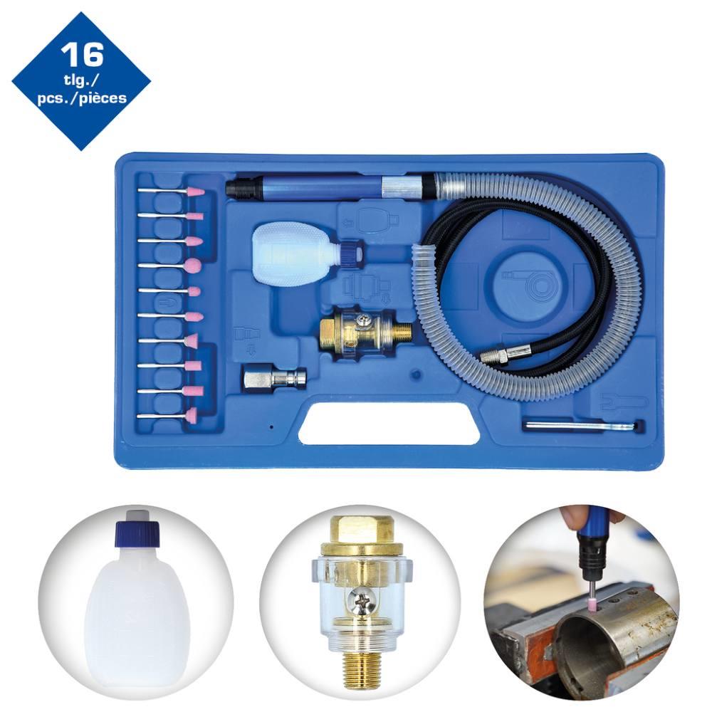 Pneumatic pencil grinder set, 16 pcs BT160710 Air Impact