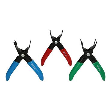 BRILLIANT TOOLS Fuel line unlocking pliers set (3 pcs.) - BT531000
