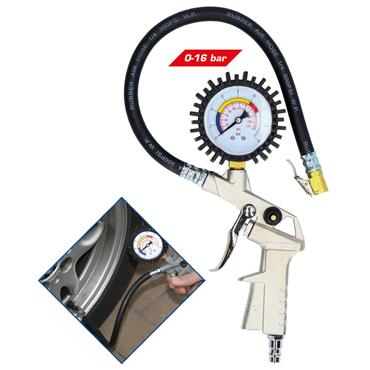 Tyre inflation gauge, 0-16 bar BT691019