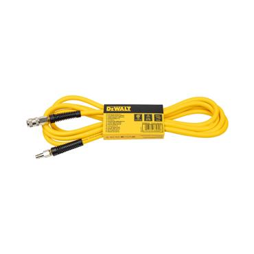 DEWALT 5M PVC Air Hose With 1/4" Quick Release Couplers - DXCMH05E