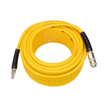 DEWALT 20M Pvc Air Hose With 1/4" Quick Release Couplers - DXCMH20E