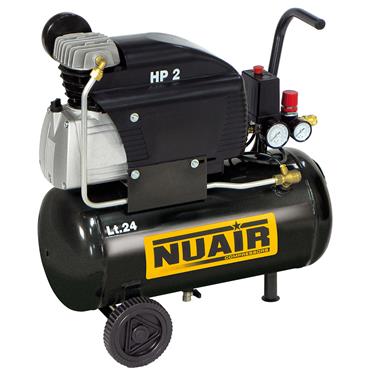 NUAIR 2 HP 24 Litre Air Compressor FC2/24CM2