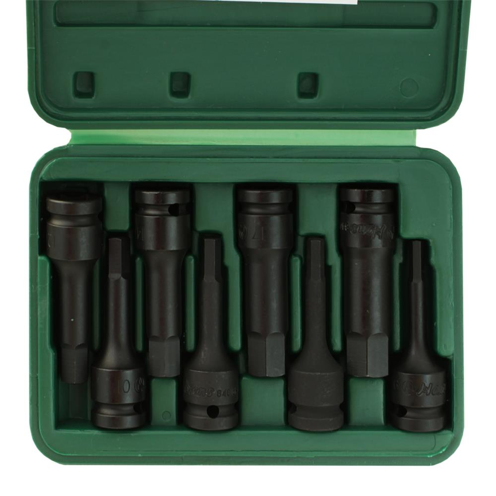 1/2" DRIVE 8 PIECE ALLEN IMPACT SOCKET SET Air Impact