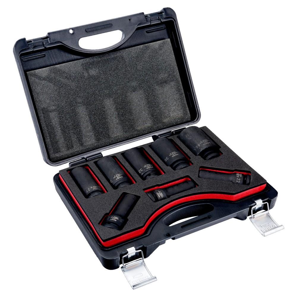 3/4" Drive Long Reach Impact Socket Set k8906M/8 Air Impact