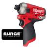 12V FUEL SURGE Inch Hex Hydraulic Impact Driver (Bare Unit) - M12FQID-0