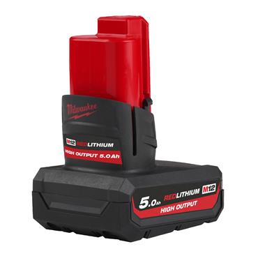 12v 5ah High Output Red Litihum Battery - M12HB5