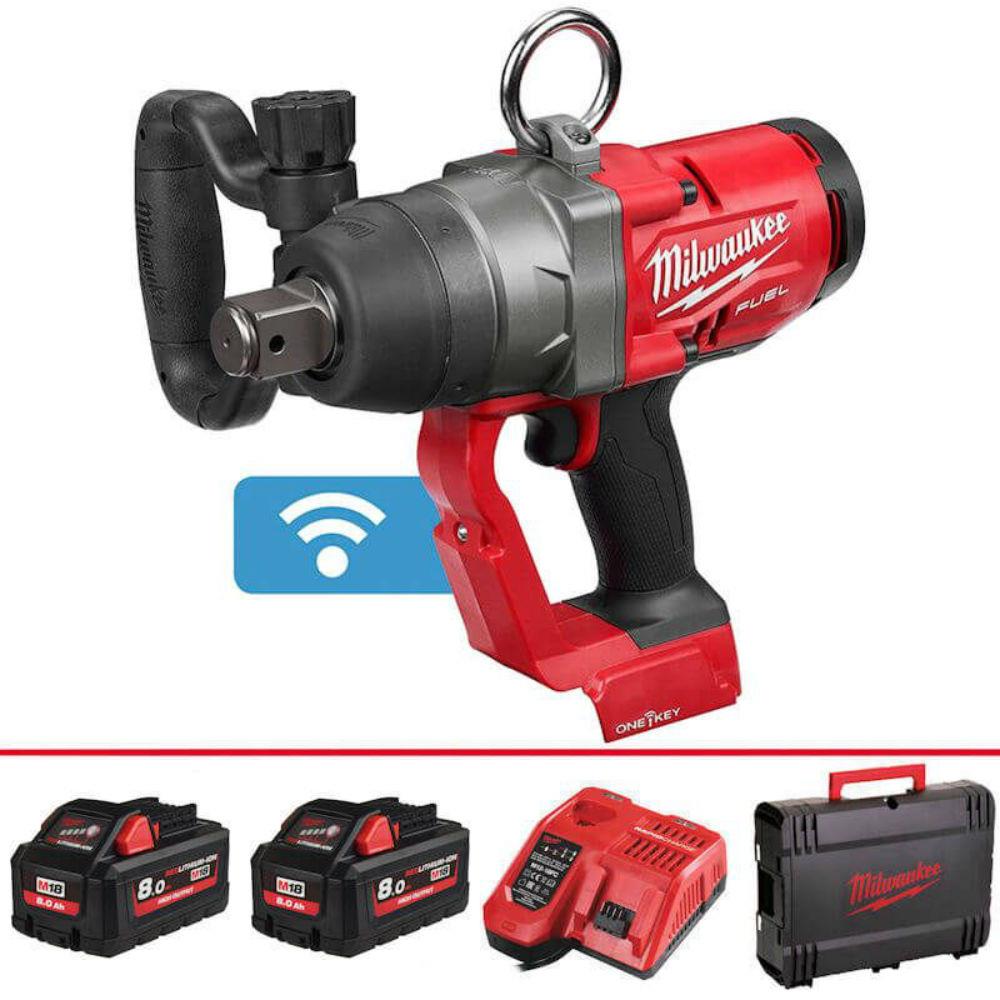 M18ONEFHIWF1802X 1" DRIVE CORDLESS IMPACT WRENCH Air Impact