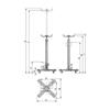 1200kg Transmission Jack MJN1200