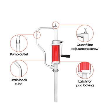 Quart Stroke Drum Pump - QSP-01