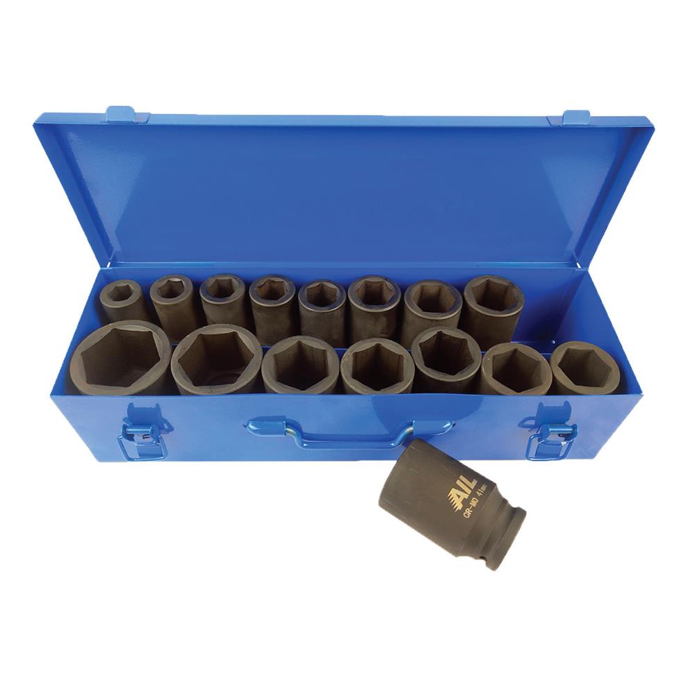 3/4" Drive Long Reach 16 pcs Impact Socket Set TPLG022 Air Impact