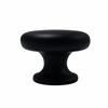 MVI Hazel Black Flat-Top Cabinet Knob 33mm