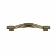 BRONZE REEDED KITCHEN DOOR HANDLE 128MM