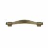 BRONZE REEDED KITCHEN DOOR HANDLE 128MM