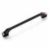 CABINET HANDLE BATTERED IRON 128MM