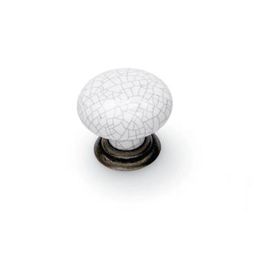 WINCHESTER WHITE CERAMIC KNOB