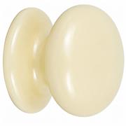 MVI Hazel Cream Slotted Ceramic Cabinet Knob 35mm
