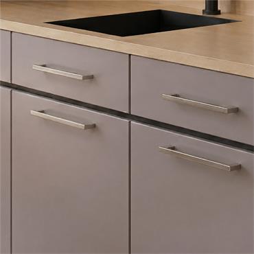 NICE HANDLE BRUSHED NICKEL 160MM