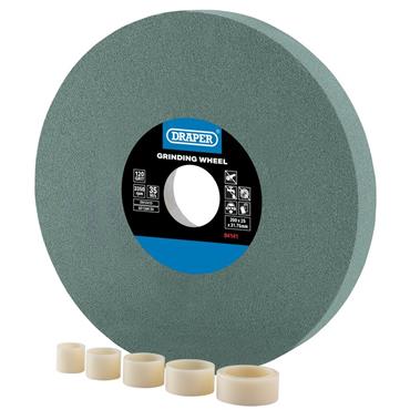 DRAPER GRINDING WHEEL 200X25MM GRIT 120 GREEN