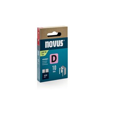 NOVUS STAPLES D 53F 12MM (PK 600)