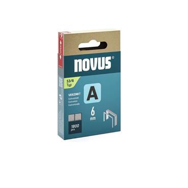 NOVUS STAPLES A 53 8MM (PK 2000)