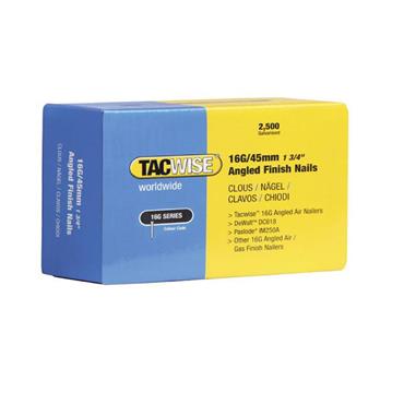 TACWISE BRADS ANGLED 16G 50MM (PK 2500)