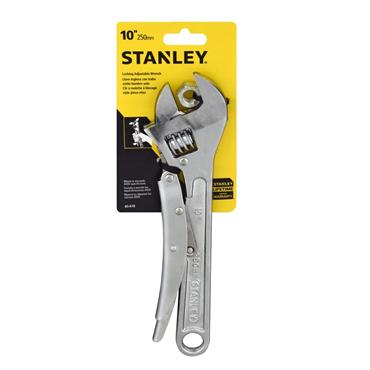 STANLEY ADJUSTABLE WRENCH LOCKING 10"