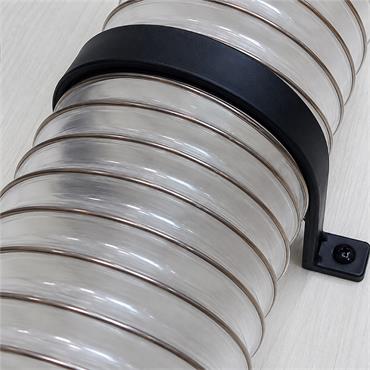 Charnwood 100WH Wall-Mounting Bracket for 100mm Hose or Tube