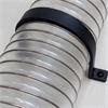 Charnwood 100WH Wall-Mounting Bracket for 100mm Hose or Tube