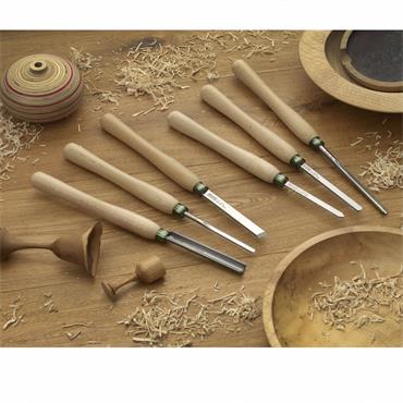 Record Power 6-Piece HSS Woodturning Tool Set