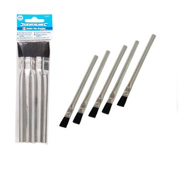 SILVERLINE FLUX BRUSHES (PK 5)