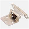 NICKEL CABINET HINGE AMERICAN STYLE (PAIR)