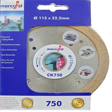 MARCRIST DIAMOND BLADE CK750 115 x 22.2MM