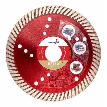 MARCRIST DIAMOND BLADE BF750 125 x 22MM