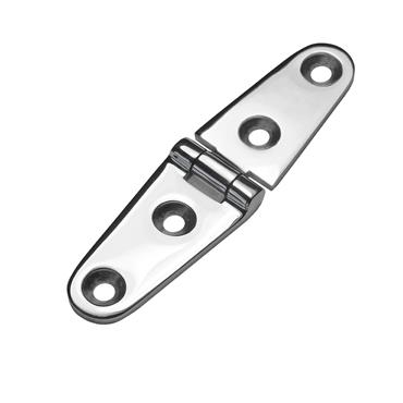 CROMPTON STRAP HINGE 4" STEEL PAIR