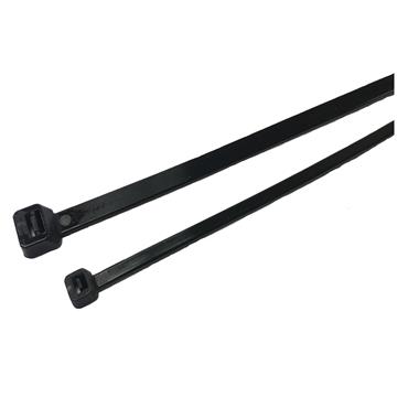 350MM X7.6MM BLACK CABLE  TIE ( PK 100)