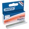 DRAPER 6MM STAPLES BOX 1000 LIGHT DUTY