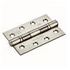 ECLIPSE HINGES 4"X4" PAIR SATIN CHROME