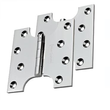 ECLIPSE PARLIAMENT HINGES 4"X4"  PAIR SATIN CHROME
